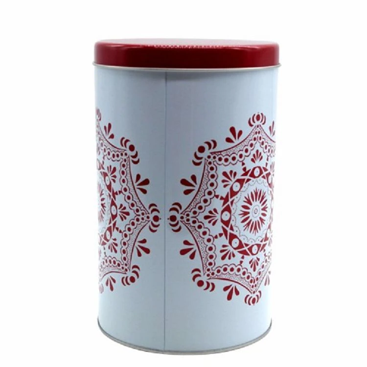 Round Cookie Tins Metal Tin Box