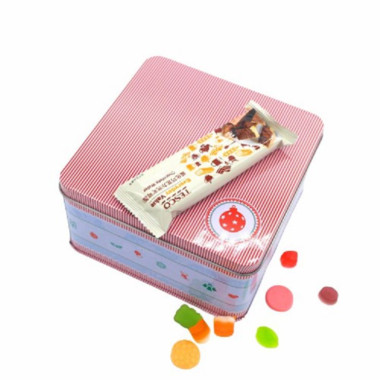 Square Chocolate Tin Box Square Chocolate Tin Box