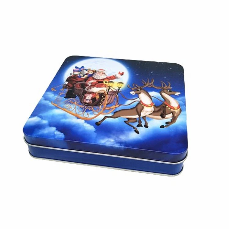 Square Metal Food Tin Box Square Metal Food Tin Box