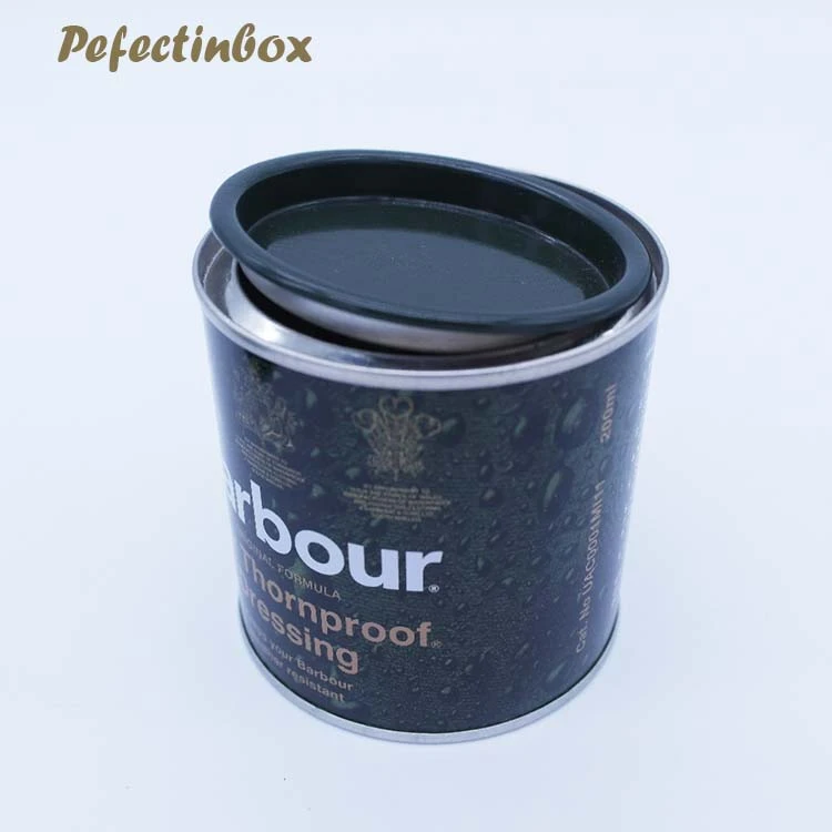 200mm Wax Polishing Tin Can