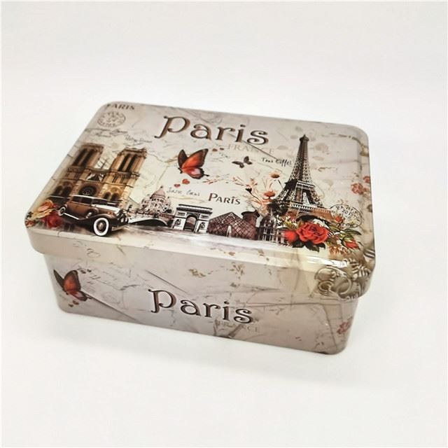 2023 Hinged Rectangular Gift Iron Box 2023 Hinged Rectangular Gift Iron Box