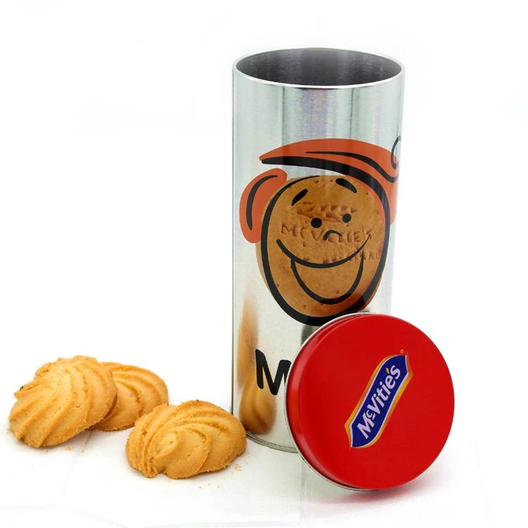 Biscuits Cylindrical Packaging Iron Box