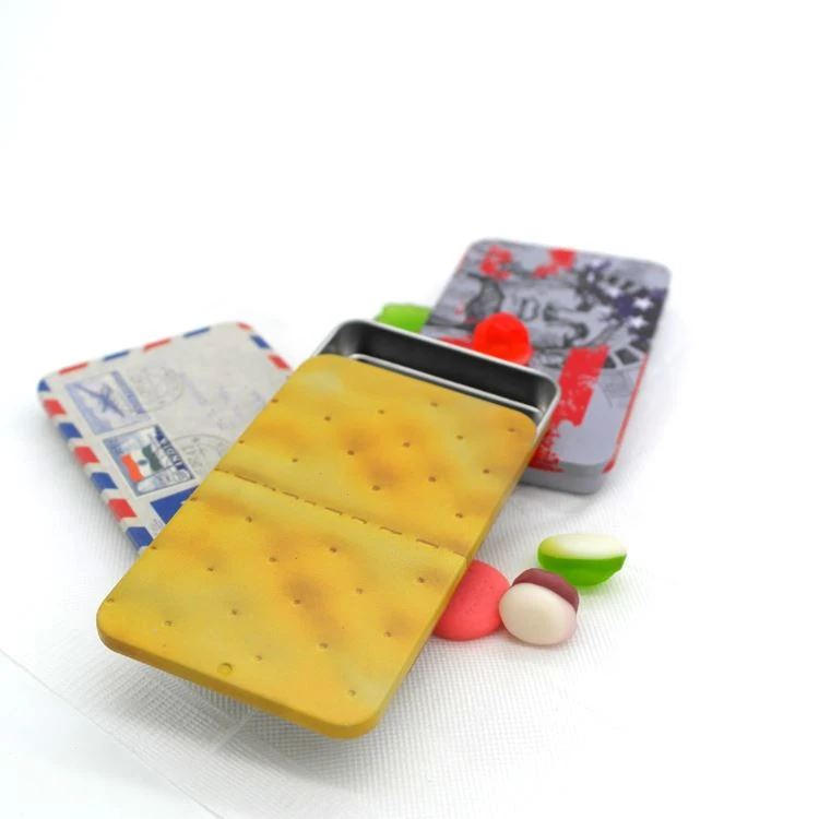 Candy Packaging Iron Box With Slider Candy Packaging Iron Box With Slider