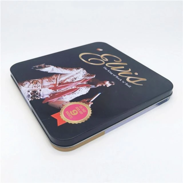 Christmas Square Gift Packaging Tin Box Christmas Square Gift Packaging Tin Box