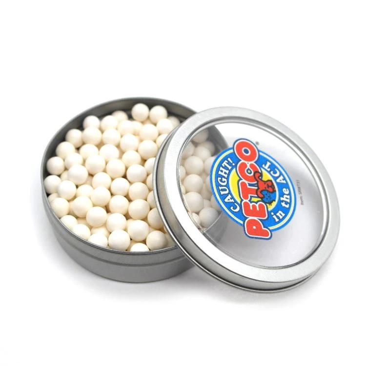 Circle PET Window Candy Can