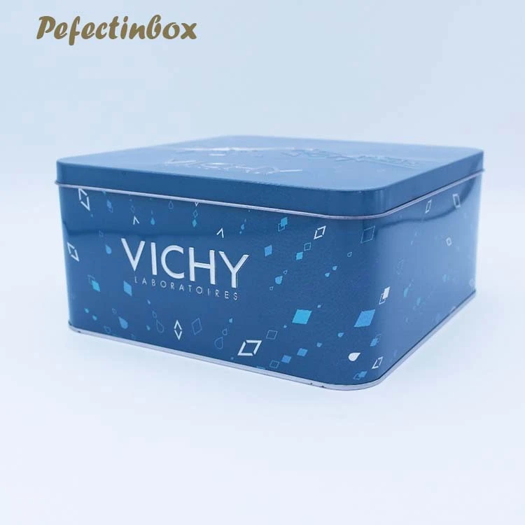 Cosmetics Packaging Box with Hinge Lid