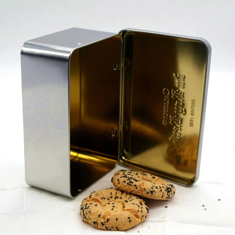 Flat Rectangular Candy Box With Hinged Lid Flat Rectangular Candy Box With Hinged Lid