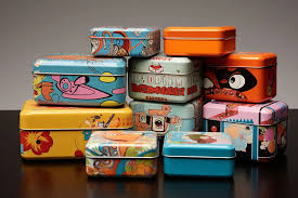 Candy tin box waste utilization