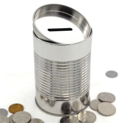 75 X 100mm Round Piggy Bank